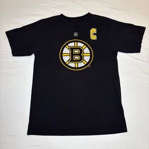 Boston Bruins NHL Chara #33 Reebok Black T-Shirt Mens M